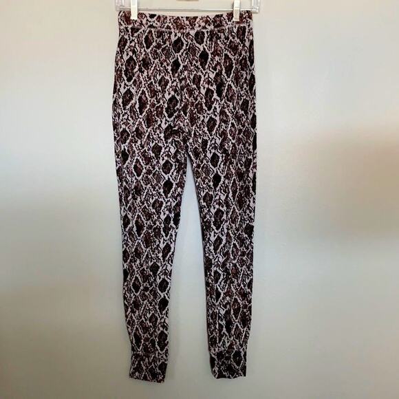 Rachel Zoe Python Pajama pants Joggers.XS - Picture 5 of 12